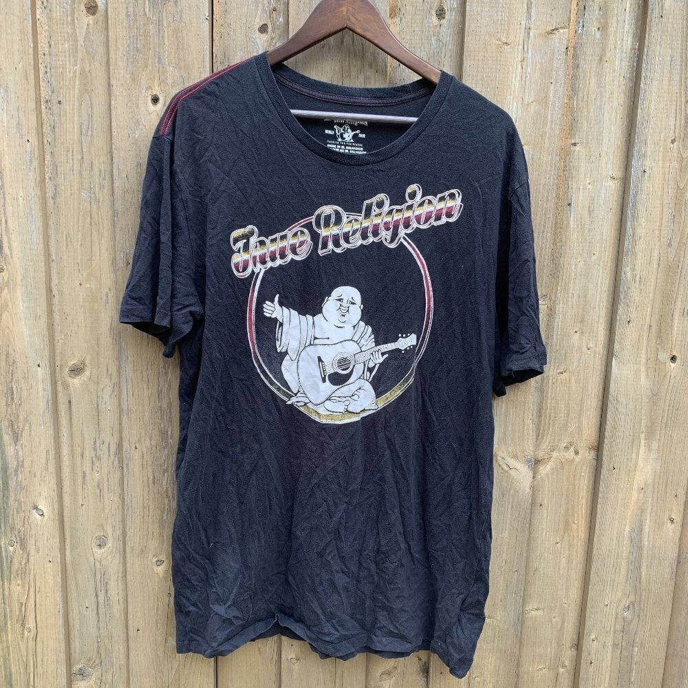 True Religion BIG LOGO T Shirt XXL